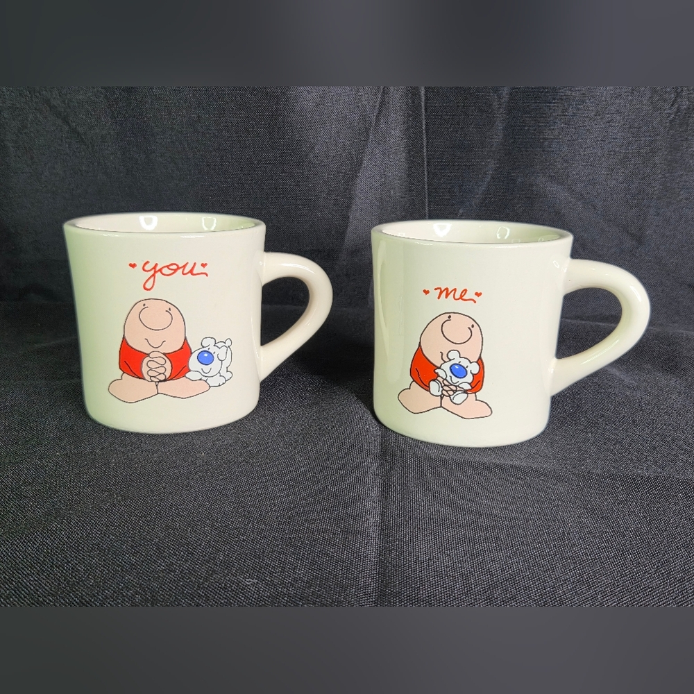 Vintage Ziggy You & Me Mugs
